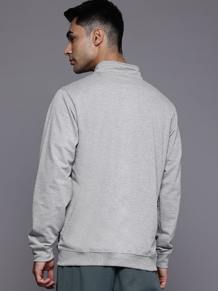 HRX by Hrithik Roshan Grey Melange Sweatshirt