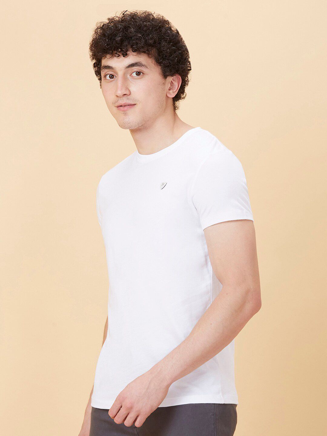 Being Human Cotton Round Neck Short Sleeves Pockets Casual T-shirt
