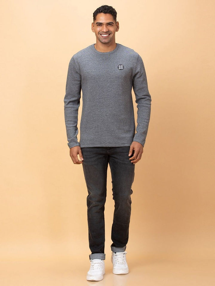 Being Human Men Applique T-shirt