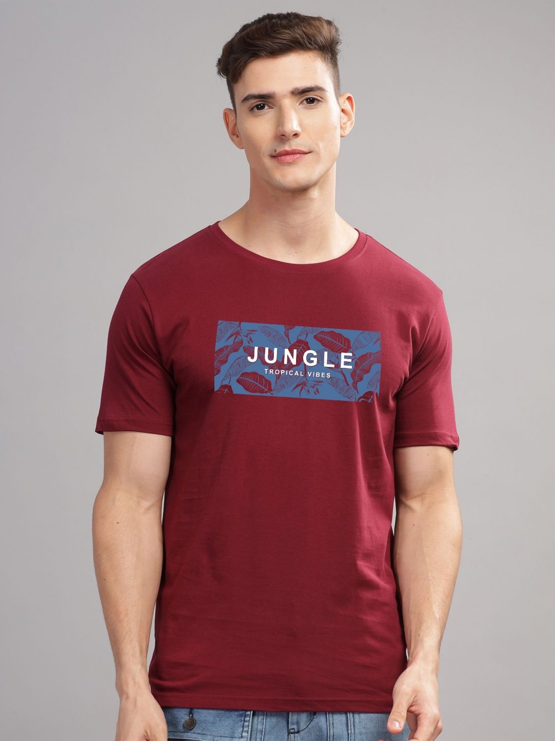 ADRO Men Printed T-shirt