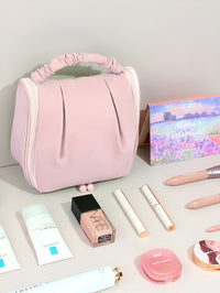 Cortina Pink Water Resistant Makeup Organiser