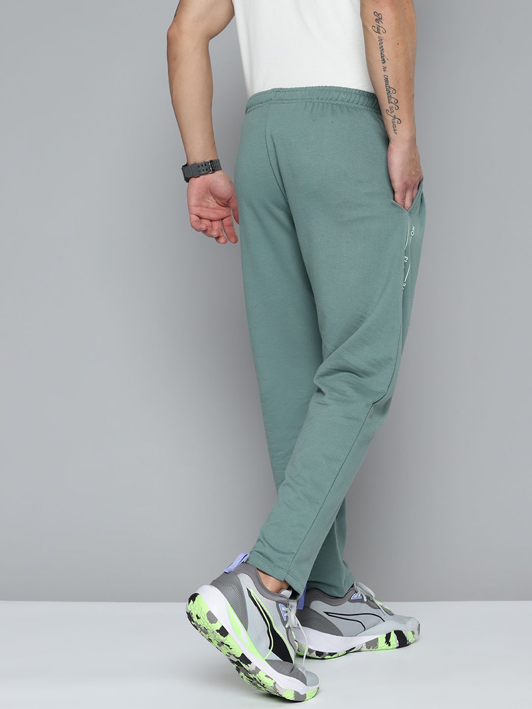 HRX by Hrithik Roshan Men Solid Track Pants