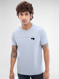 SPYKAR Men Typography Printed Slim Fit Round Neck T-shirt