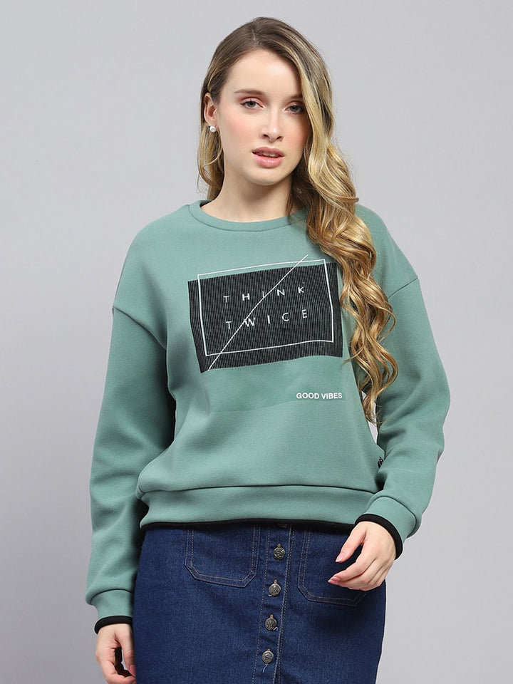 Monte Carlo Women Printed Sweatshirt