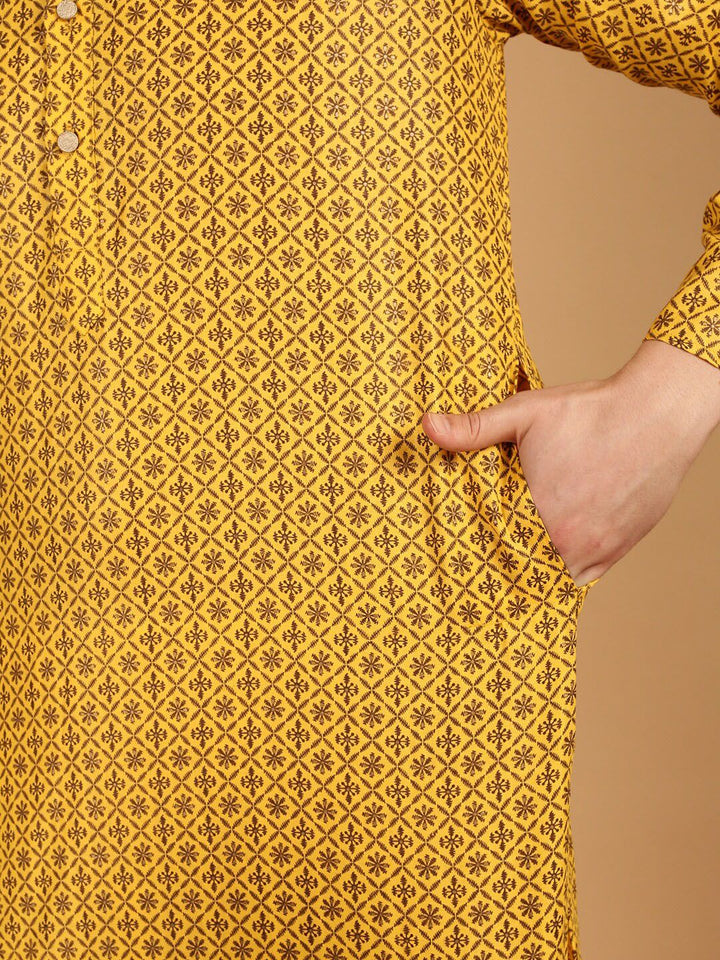 SOJANYA Kurta Linen Kapas Rekaan Tenunan Etnik