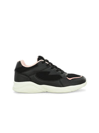 HRX by Hrithik Roshan Women Black Mesh Running Sports Shoes