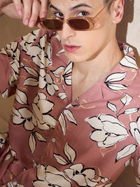 DENNISON Smart Block Printed Oversized Casual Shirt