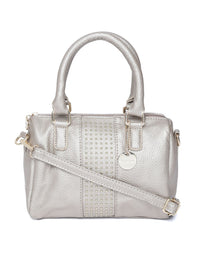 Lino Perros Gold-Toned Solid Handheld Bag