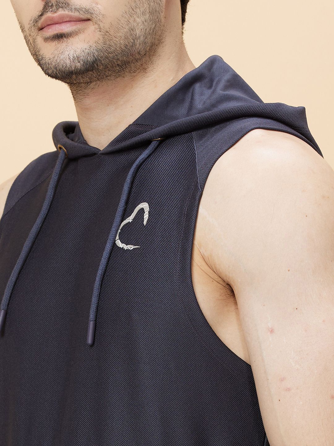 Being Human Hooded Sleeveless T-shirt