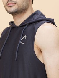 Being Human Hooded Sleeveless T-shirt