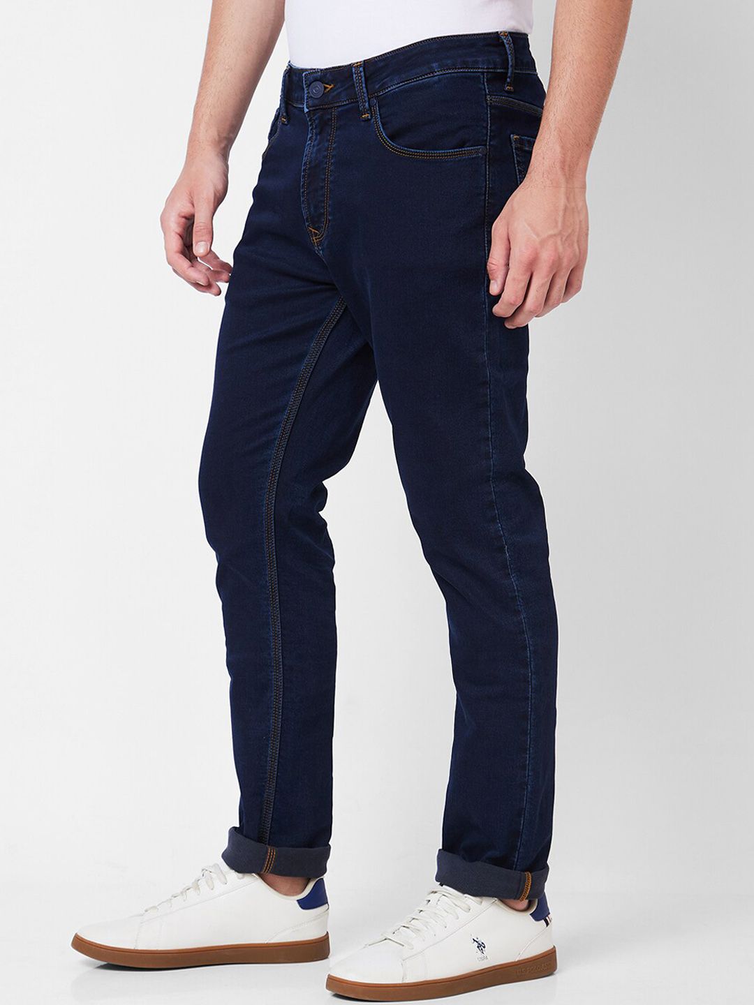 SPYKAR Men Mid-Rise Stretchable Cotton Jeans