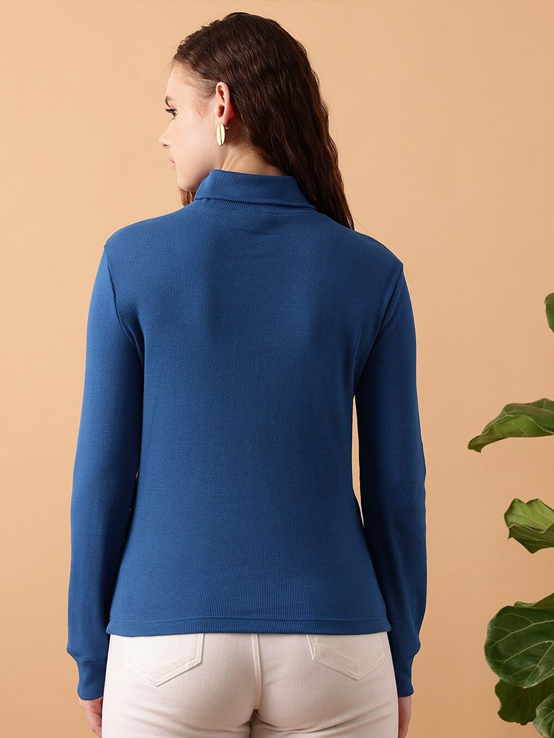 STREET 9 High Neck Long Sleeves Top