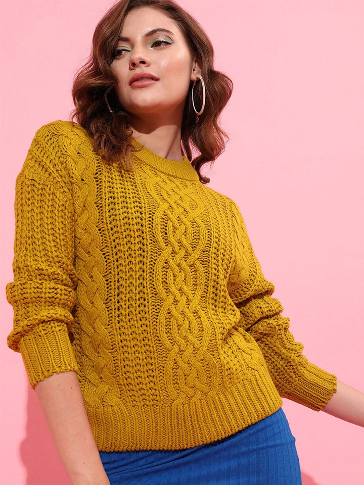 STREET 9 Women Mustard Pullover