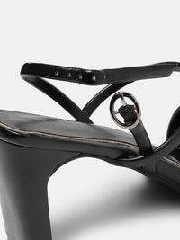 Lino Perros Strappy Block Heels