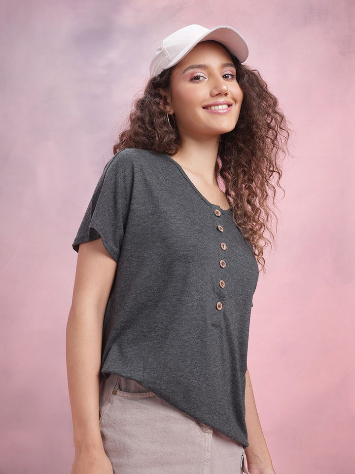 DressBerry Melange Relax Fit Top