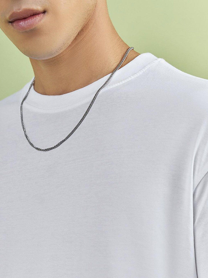 Bewakoof Men Pure Cotton Oversized T-shirt