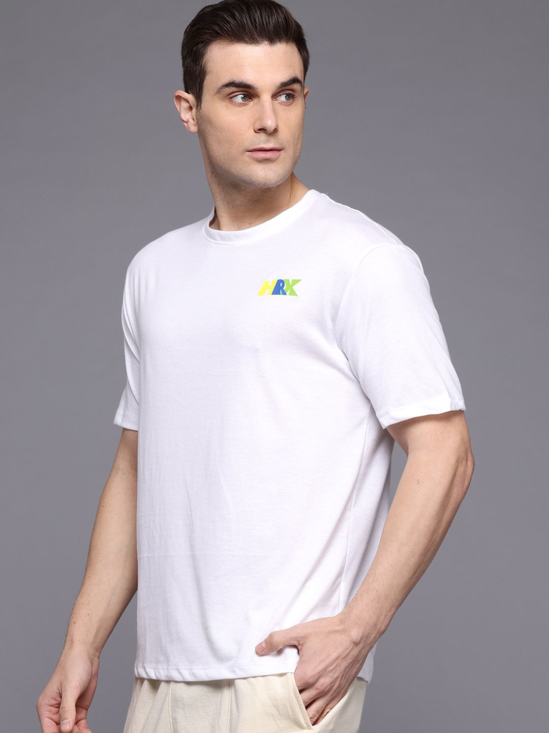 HRX by Hrithik Roshan Typography Printed T-shirt