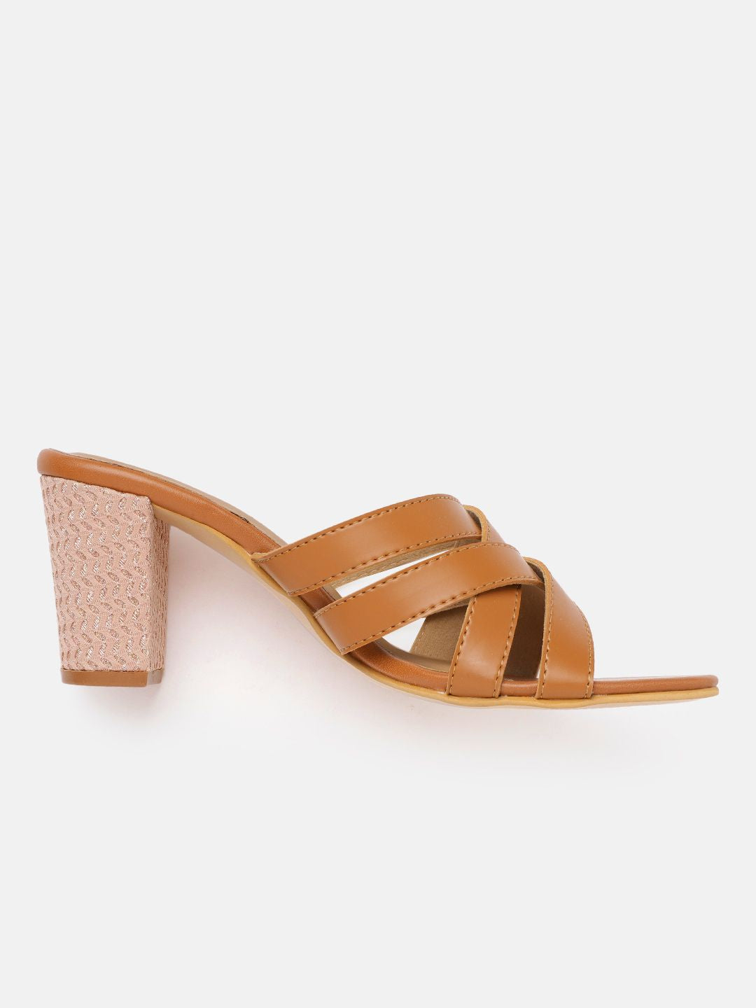 DressBerry Strappy Block Heel