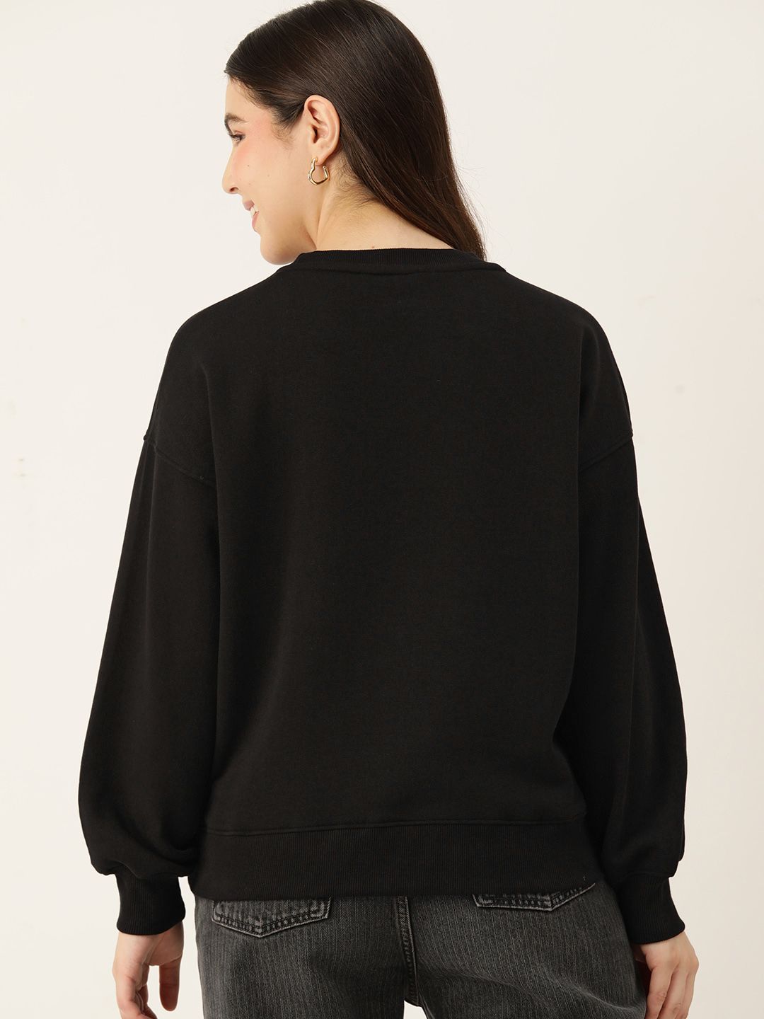 DressBerry Printed Sweatshirt