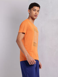 HRX by Hrithik Roshan Brand Logo Printed Training T-shirt