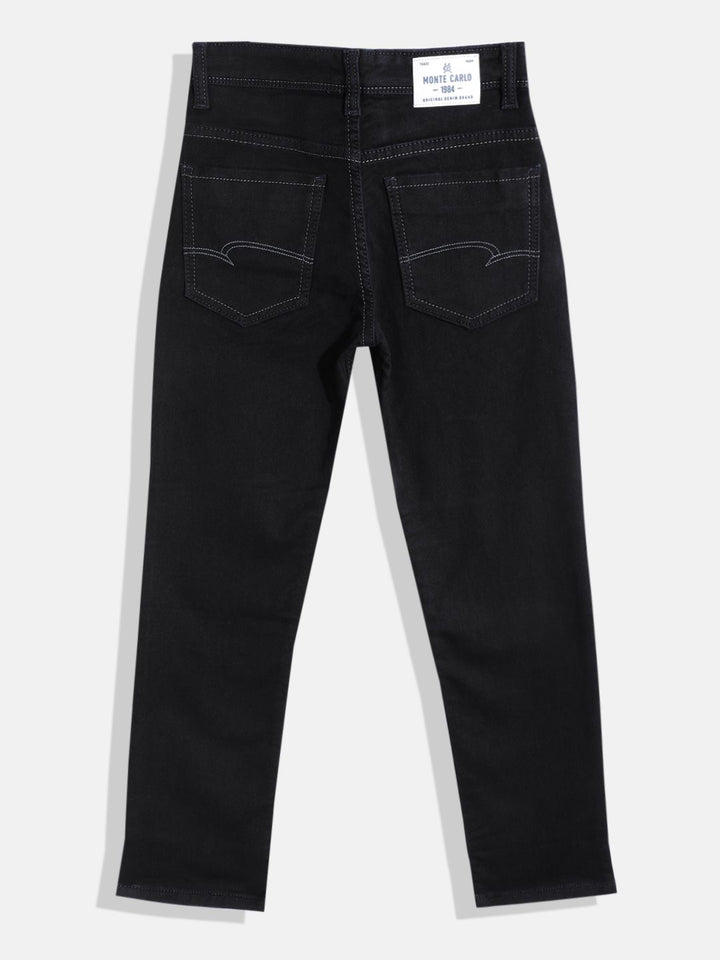 Monte Carlo Boys Straight Fit Stretchable Jeans