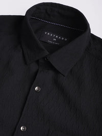 VASTRADO Men Classic Slim Fit Opaque Casual Shirt