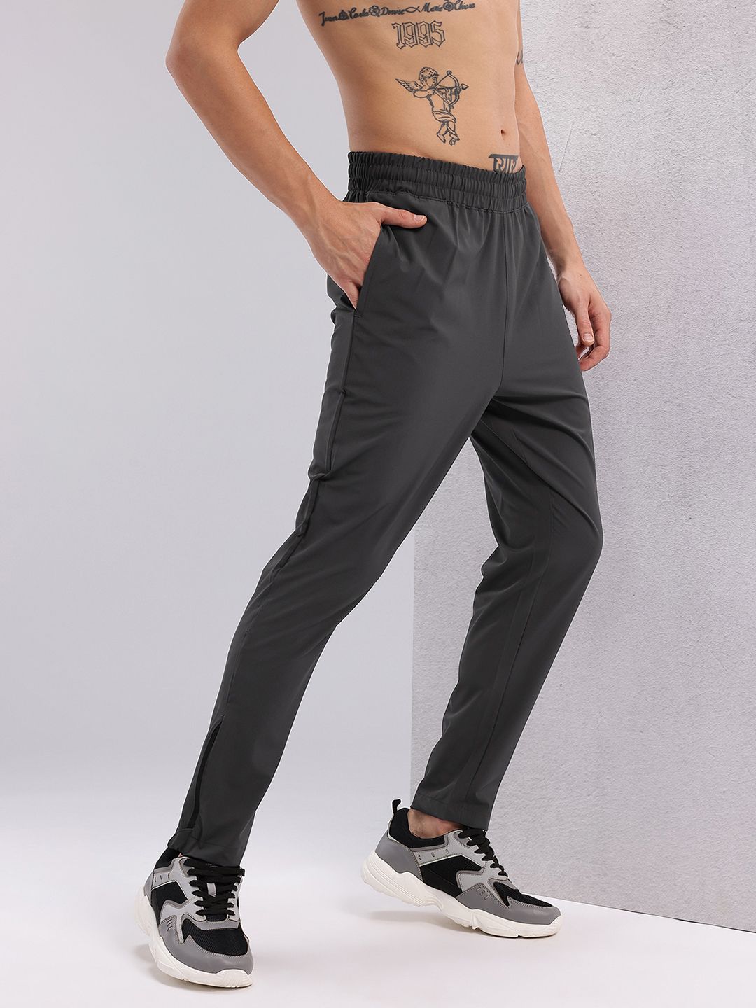 HRX by Hrithik Roshan Men Rapid-Dry Training Track Pants