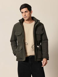 Mr Bowerbird Tailored Fit Hooded Padded Jacket