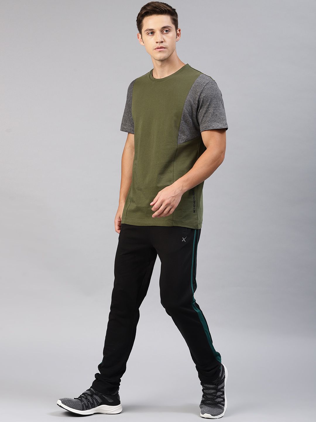 HRX by Hrithik Roshan Black Active Track Pants