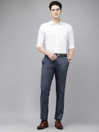 Park Avenue Pure Cotton Slim Fit Printed Formal Shirt