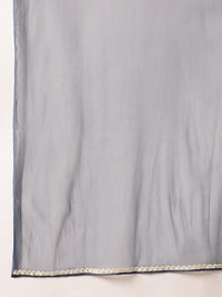 all about you Printed Regular Kurta With Palazzos & Dupatta