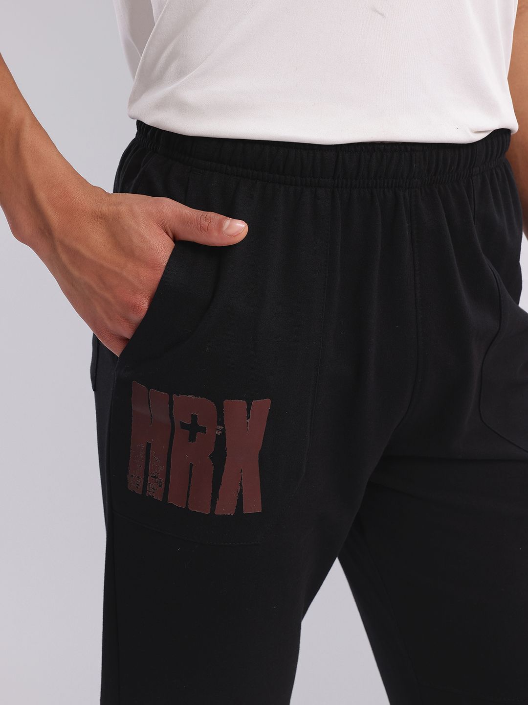 HRX by Hrithik Roshan Men Brand Logo Detail Lifestyle Joggers