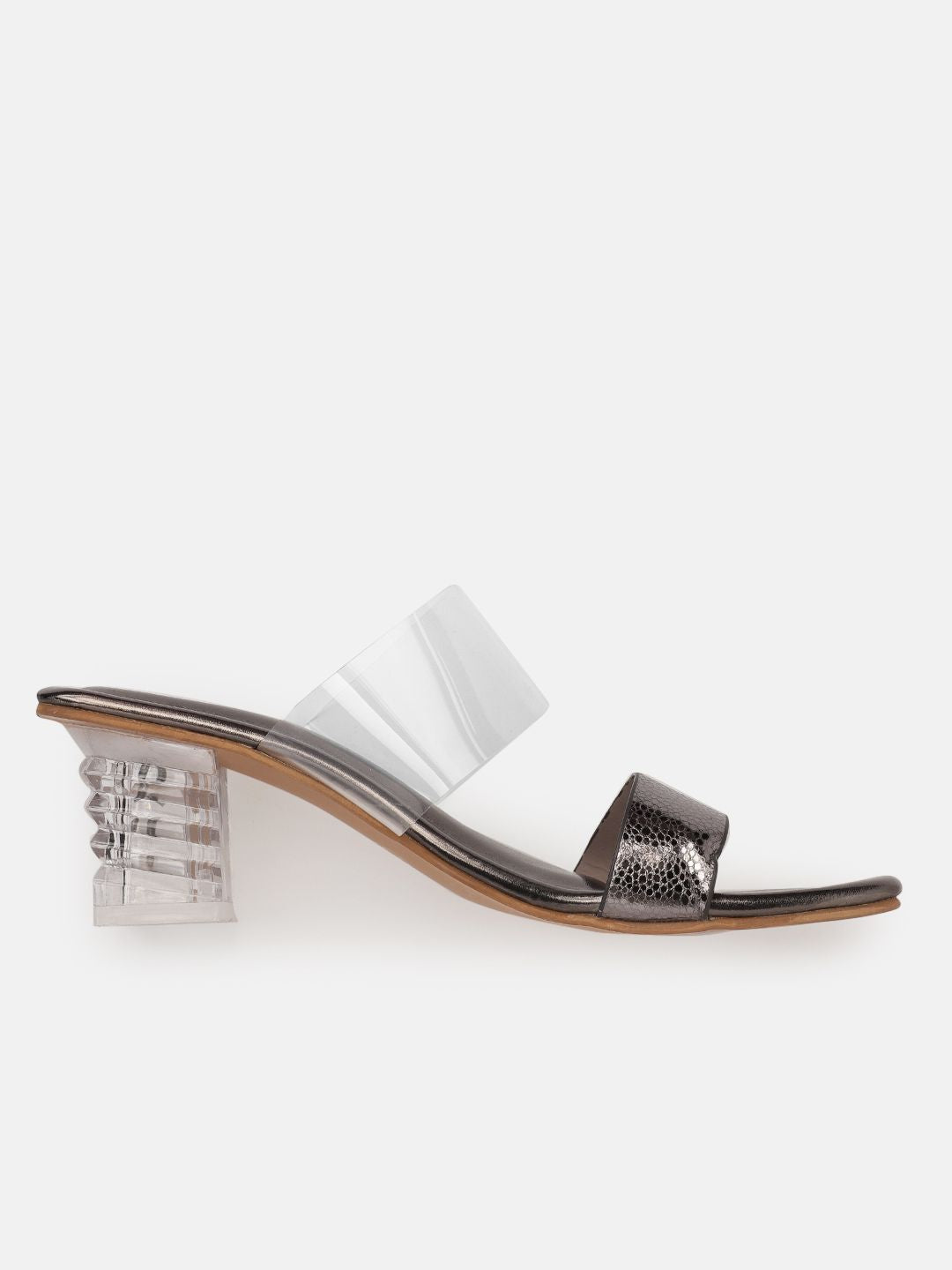DressBerry Open Toe Block Heel