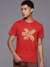 HRX by Hrithik Roshan Men Brand Logo Printed T-shirt