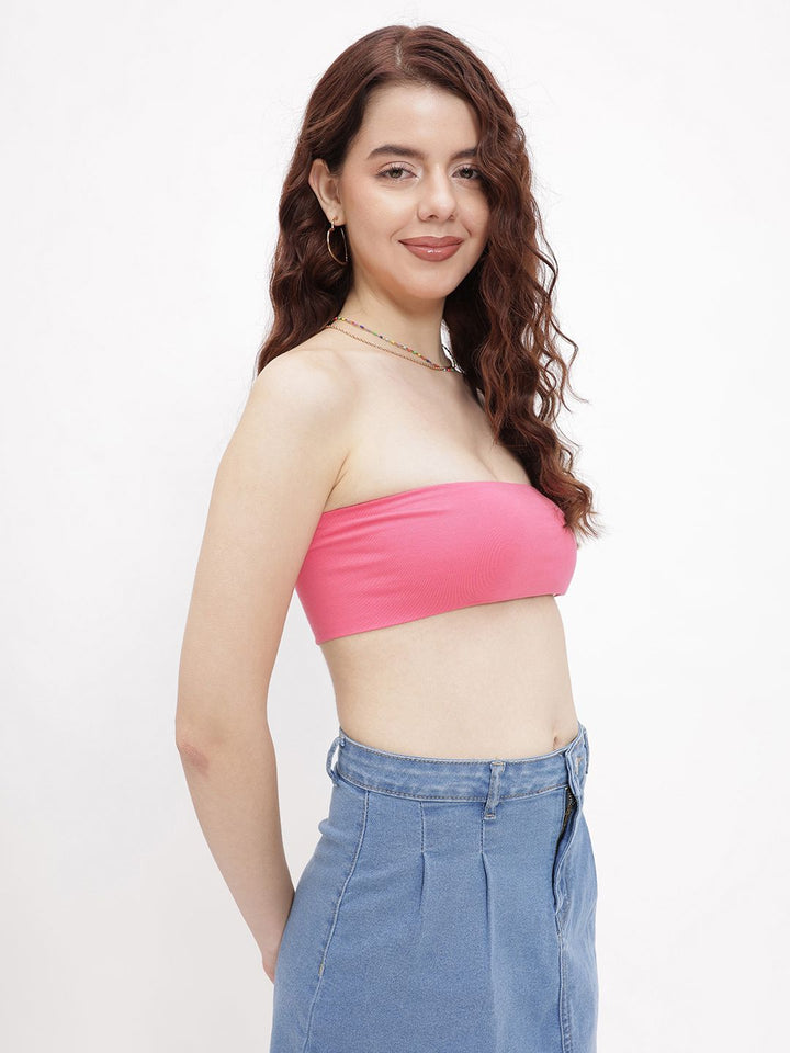 DressBerry Floral Fantasy Knot Top With Bandeau