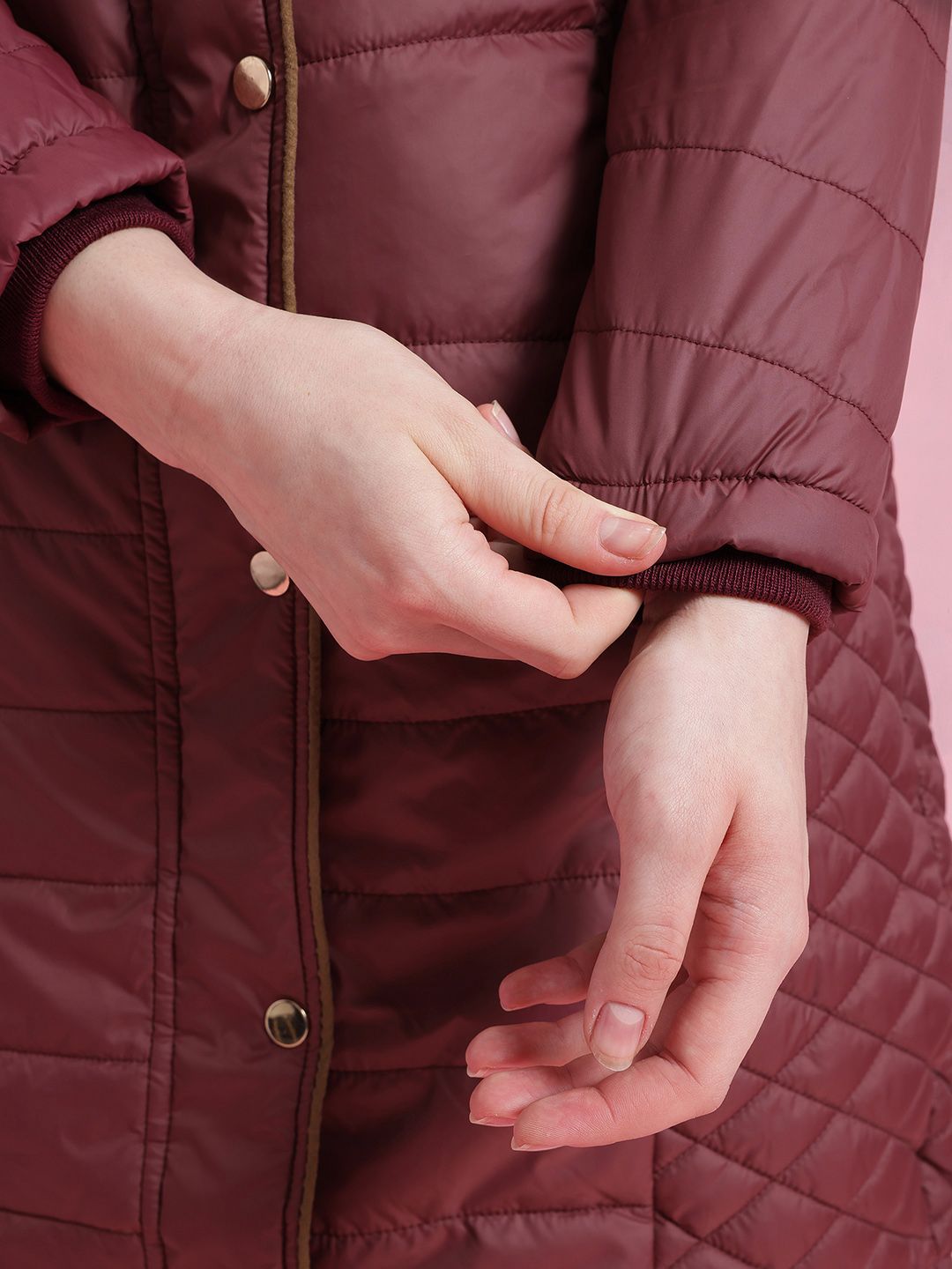DressBerry Hooded Longline Parka Jacket