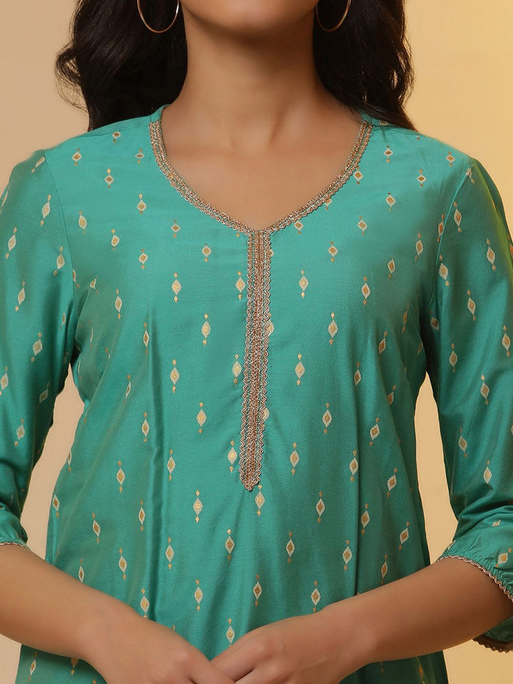 AURELIA Ethnic Motifs Printed Straight Kurta