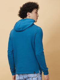 Being Human Printed Hooded Sweatshirt