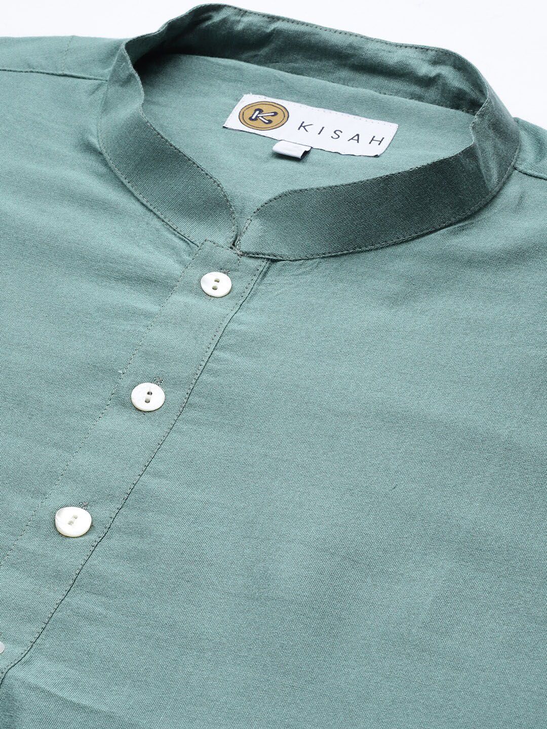 KISAH Mandarin Collar Straight Kurta
