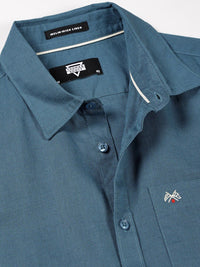 Thomas Scott Classic Slim Fit Casual Cotton Linen Shirt