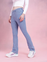 DressBerry Women Mid-Rise Stretchable Bootcut Jeans