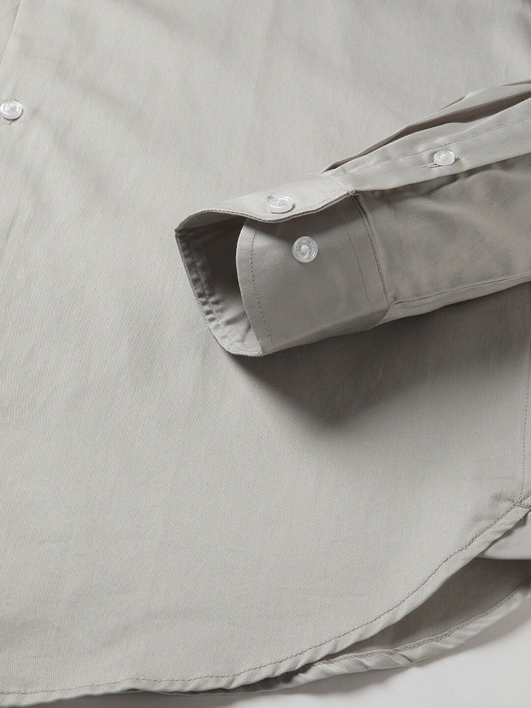 THE BEAR HOUSE Spread Collar Cotton Slim Fit Formal Shirt
