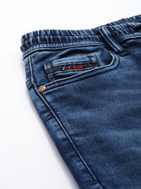 The Indian Garage Co Men Heavy Fade Stretchable Jeans