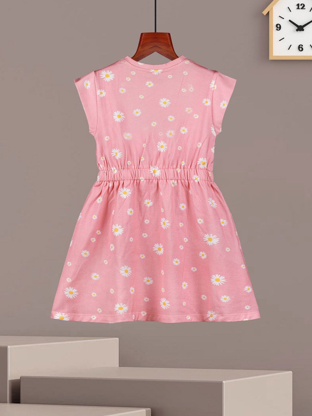 HELLCAT Girls Cotton Pack Of 2 Print A-Line Dress