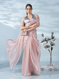 Tikhi Imli Sequinned Satin Saree