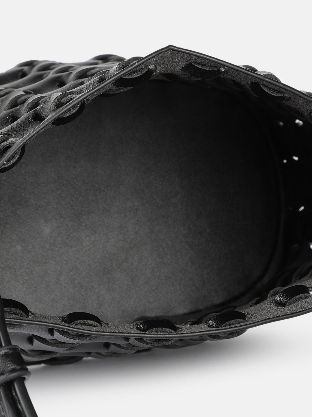DressBerry Textured Structured Handheld Bag
