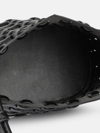 DressBerry Textured Structured Handheld Bag
