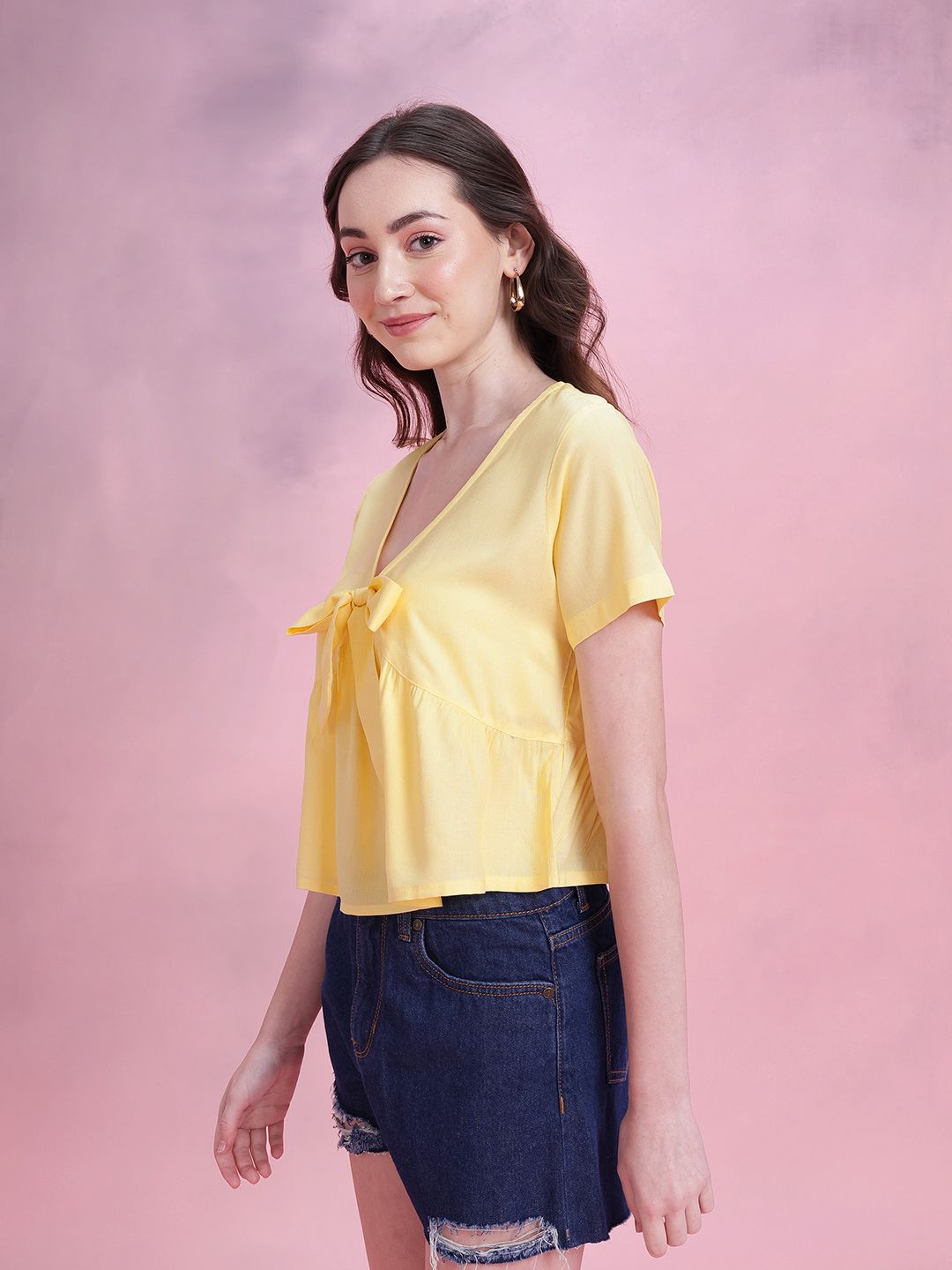 Dressberry Front Tie-Up Top
