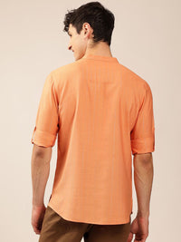 Anouk Mandarin collar Pathani Short Kurta