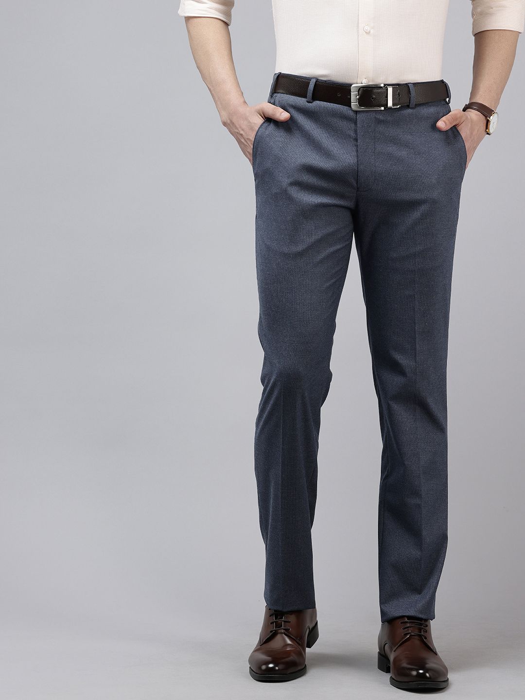 Park Avenue Men Slim Fit Trousers